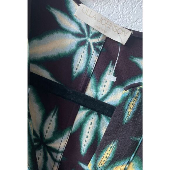 Ulla Johnson Daisy Printed Crepe Loose Fit Mini Dress Size 0 - Picture 2 of 4